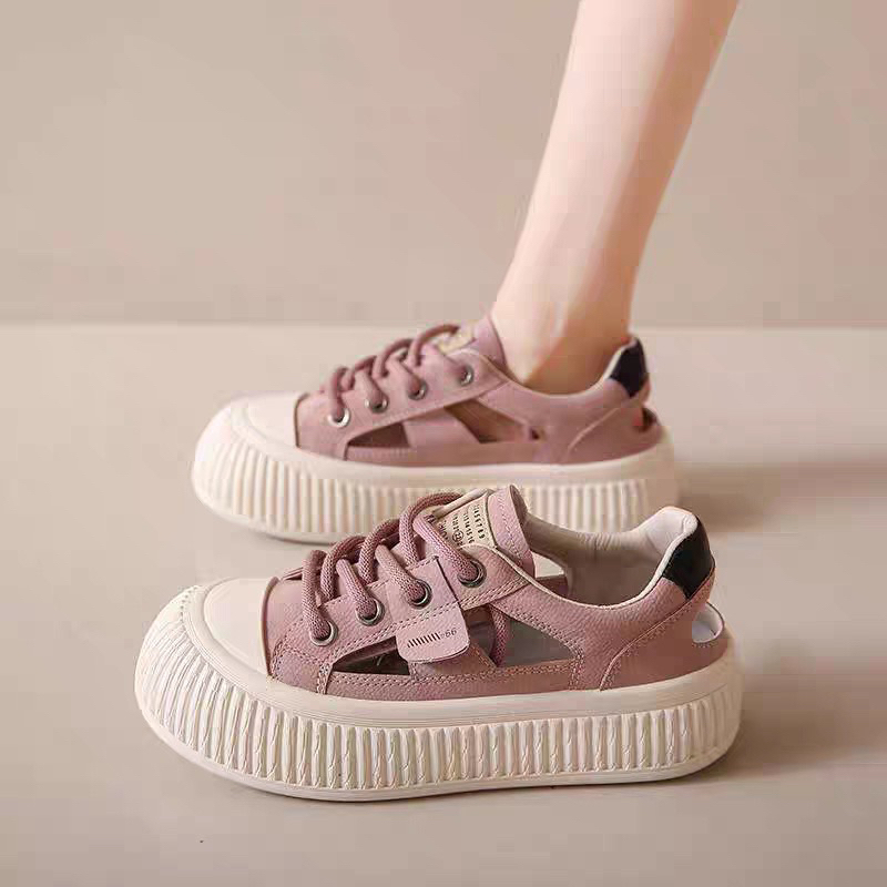 Giày Thể Thao Nữ Da Bóng Phong Cách Hàn Quốc Full Hộp Mã H7