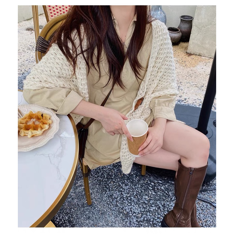 Khăn len choàng hot trend