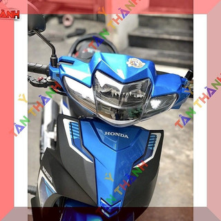 Pha đèn 2 tầng wave blade,wave s110 MS01