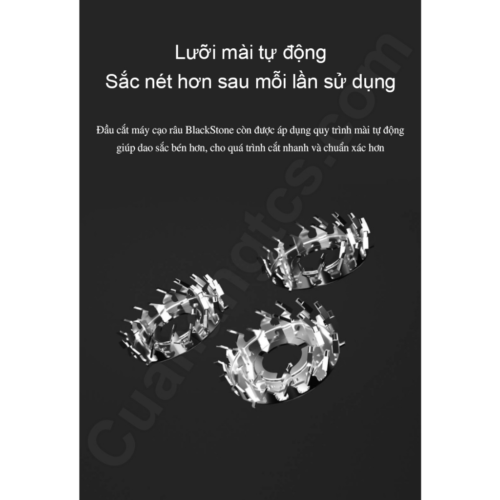 Máy cạo râu Enchen BlackStone Electric Shaver 3D