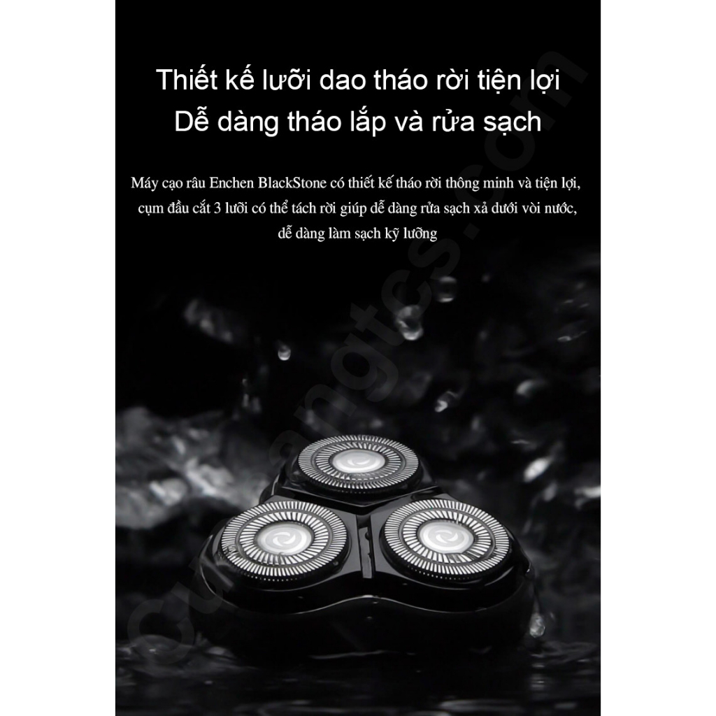 Máy cạo râu Enchen BlackStone Electric Shaver 3D