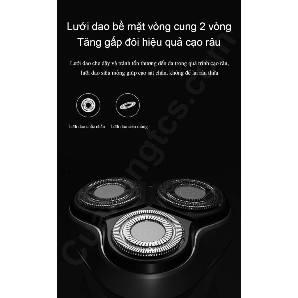 Máy cạo râu Enchen BlackStone Electric Shaver 3D