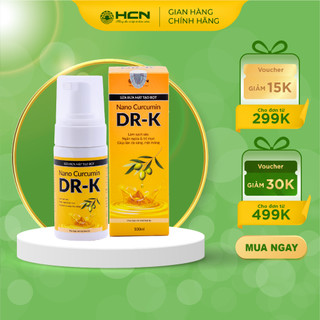   HSD 3 2025  Sữa Rửa Mặt Nano Cucumin Dr.K An Toàn Cho Da Mặt Chai 100ml 