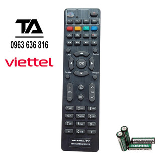 Điều khiển Viettel - remote đầu thu Viettel