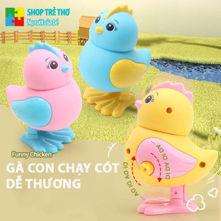 Đồ Chơi Gà Chạy Cót Đáng Yêu Cho Bé Thỏa Sức Vui Chơi, Vận Động