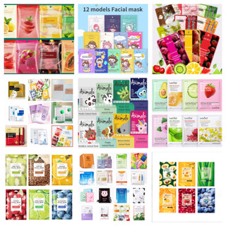 COMBO 50 miếng MASK RẺ mặt nạ dưỡng da (MIX ĐỦ LOẠI) - MASK NỘI ĐỊA TRUNG