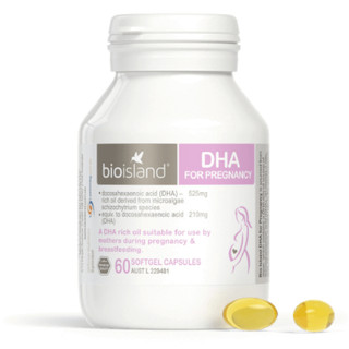 DHA bầu bio island 60v ( mẫu mới )