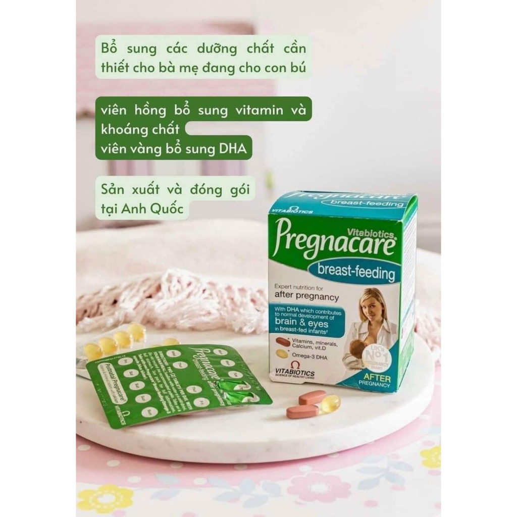 Pregnacare cho con bú Anh