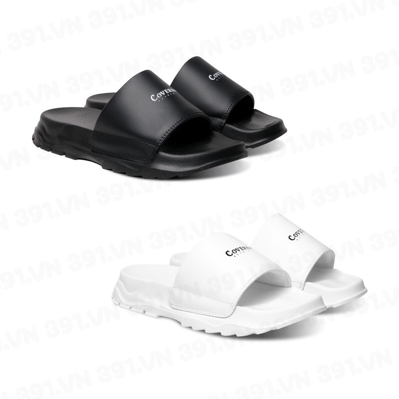 Dép Quai Ngang Covernatt Kiểu Dáng Unisex Đế Cao 4cm