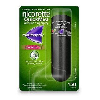 Nicorette Quick Mist Xịt cai thuố.c lá Úc