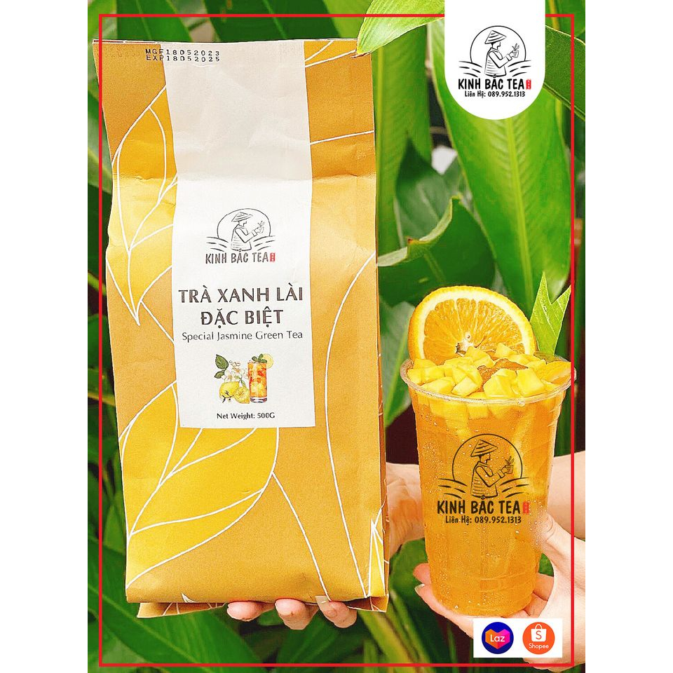 Trà Xanh Lài Kinh Bắc Đặc Biệt Bịch 500g