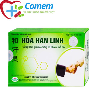 Hòa Hãn Linh - Hỗ trợ giảm mồ hôi tay - Mua 10 tặng 1 bằng tem tích điểm