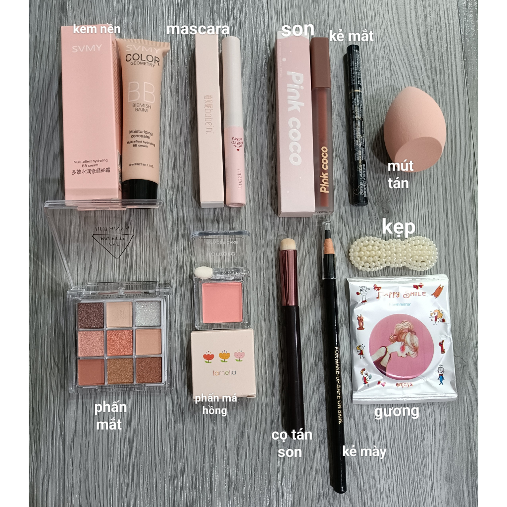 11 Món trang điểm cá nhân cơ bản