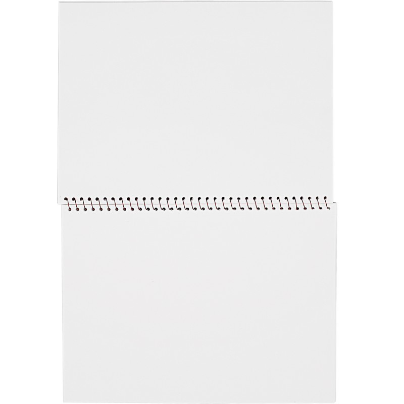 Vở vẽ lò xo xé A4 30 tờ 120gsm MS 714, sổ phác thảo mỹ thuật tiện lợi