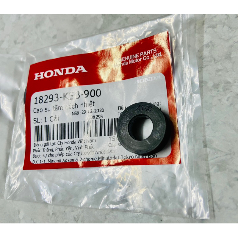 Cao su + Ắc gắn ốp pô HONDA Vario 125/ Click 125/ AB 125 / LEAD125 / SH MODE / PCX / Vison / SHVN