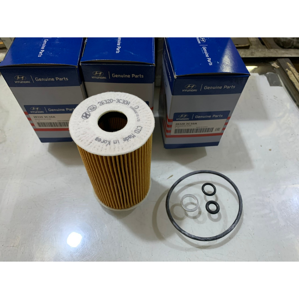 Lọc dầu nhờn, Lọc Nhớt Động Cơ Xe KIA RONDO Máy Dầu, SEDONA, SORENTO... Hàng Chính Hãng HYUNDAI MOBIS