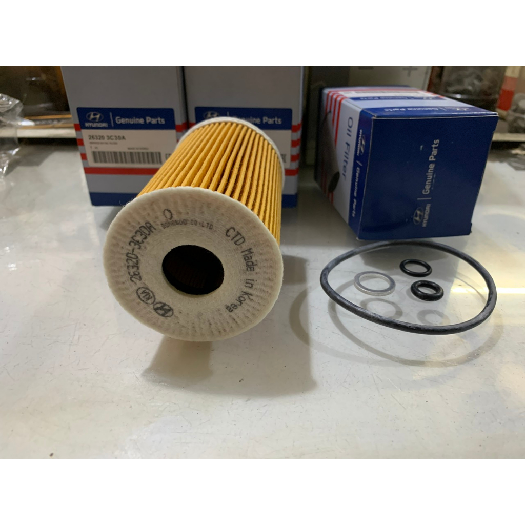Lọc dầu nhờn, Lọc Nhớt Động Cơ Xe KIA RONDO Máy Dầu, SEDONA, SORENTO... Hàng Chính Hãng HYUNDAI MOBIS