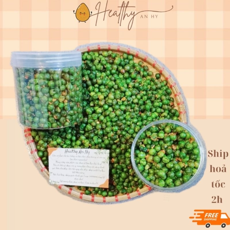 Túi 1kg Đậu Hà Lan Tỏi Ớt Ngon Giòn Ăn Vặt Ngon