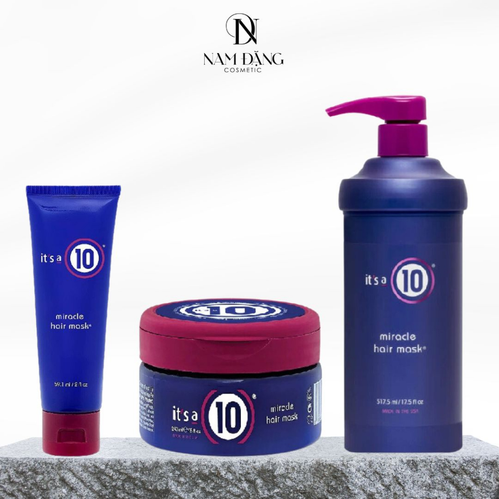 Kem hấp dưỡng tóc diệu kỳ It's A 10 Miracle Hair Mask 60ml - 240ml - 517ml