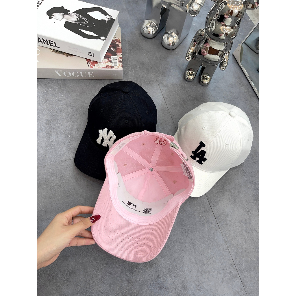 Mũ Lưỡi Trai, Nón M.L.B Thêu Hot Trend Nhiều Màu Sắc Tươi Mới - Hientran Store