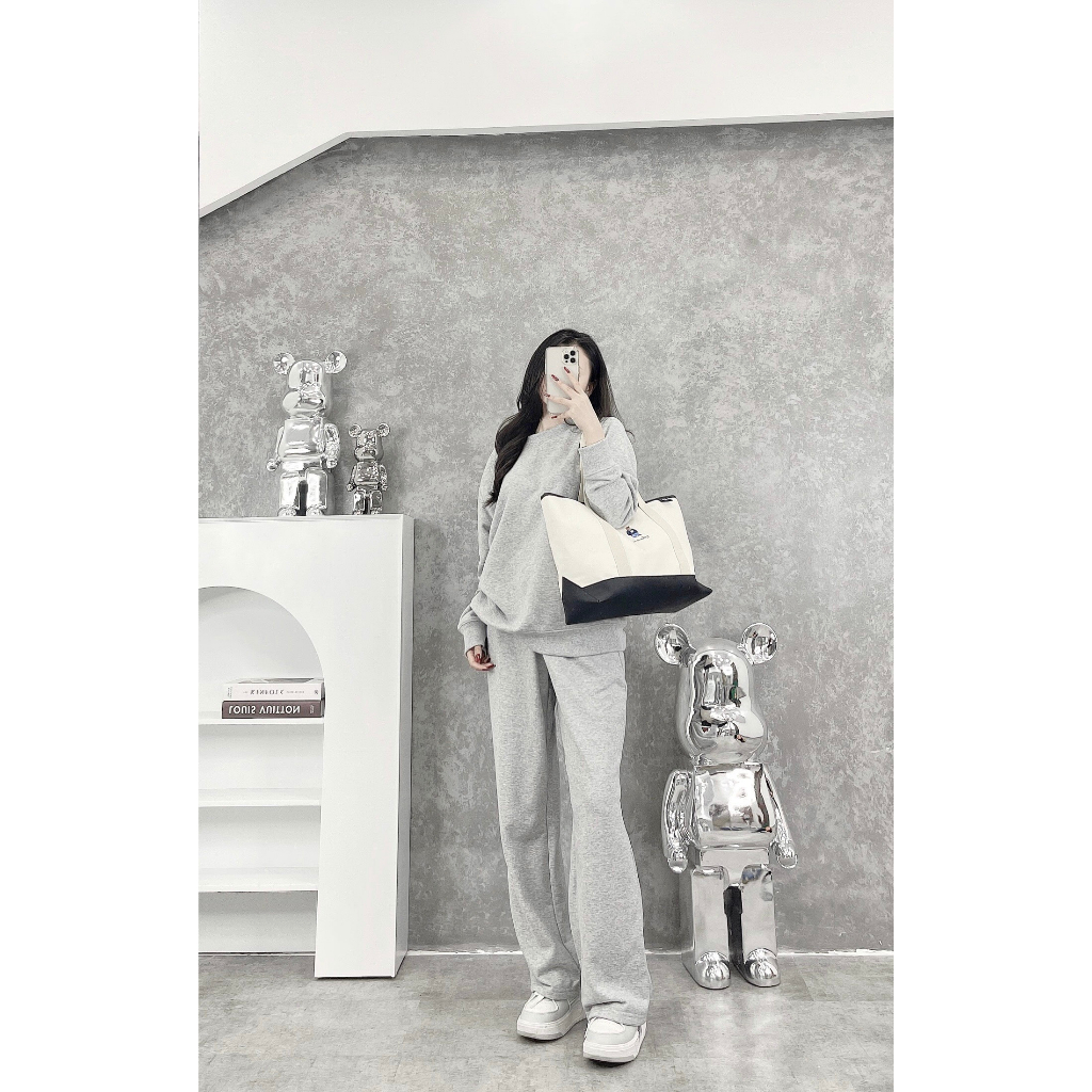 Túi Xách Đeo Vai, Túi chợ W.H.O.A.U cá tính Vải Canvas Đeo Chéo Phong Cách Nhật Bản Thời Trang Cho Nam Nữ