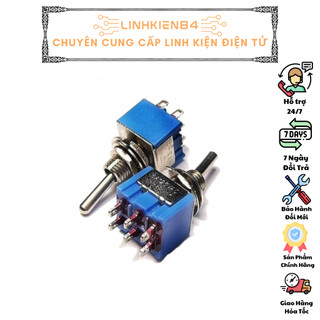 Công tắc gạt mts-202 6a 250v 6 chân 2 vị trí on-on