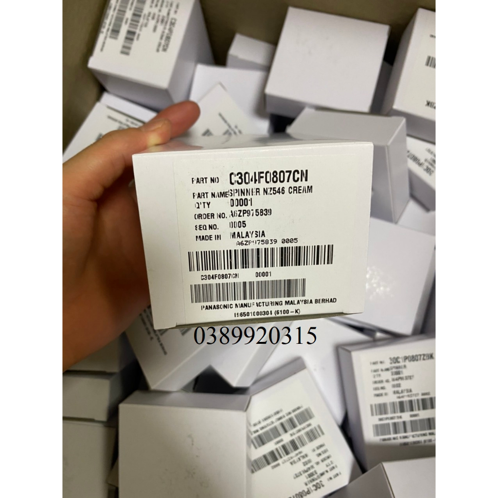 CHÍNH HÃNG Núm chặn cánh quạt Khoá cánh quạt Panasonic F308 và KDK N30NH