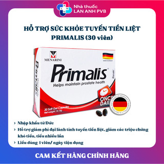 PRIMALIS (Hàng nhập khẩu) - Viên uống hỗ trợ giảm tiểu đêm, tiểu khó, tiểu nhiều lần.
