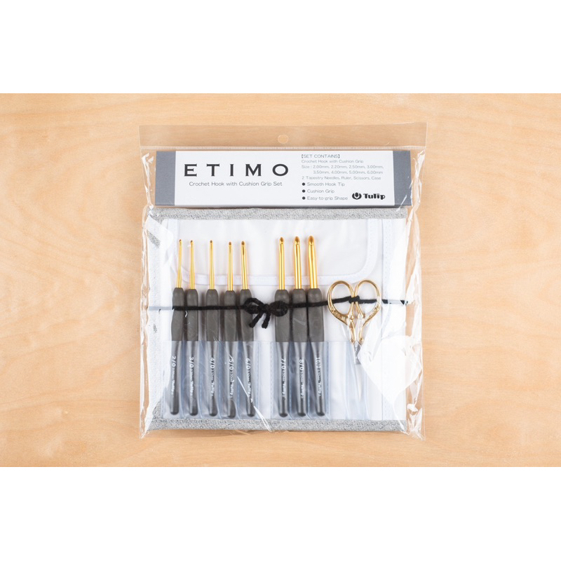[CSLS] Bộ kim móc Tulip Etimo Gold chính hãng Nhật