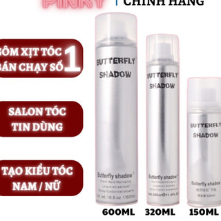 Gôm xịt tạo kiểu tóc butterfly shadow 150 - 320ml