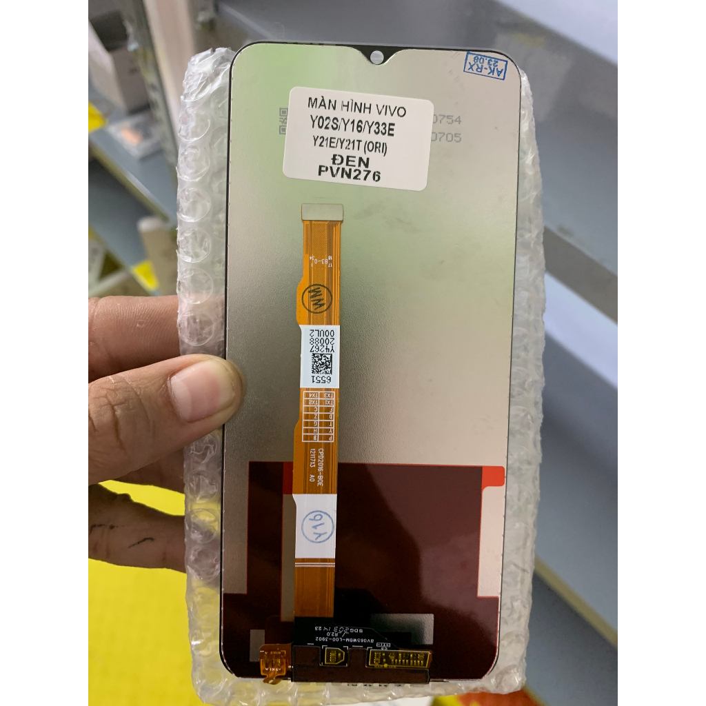 MÀN HÌNH VIVO Y02S / Y16 / Y33E / Y21E / Y21T ZIN - ĐEN