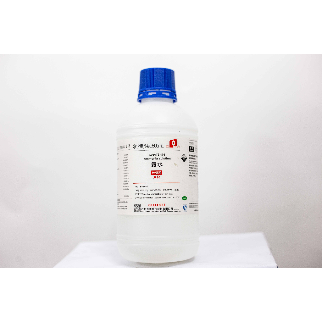 Hóa Chất Ammonia Solution 500ML Amoniac NH3