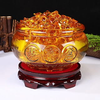Bát 10 cm tụ bảo thỏi vàng kim nguyên bảo