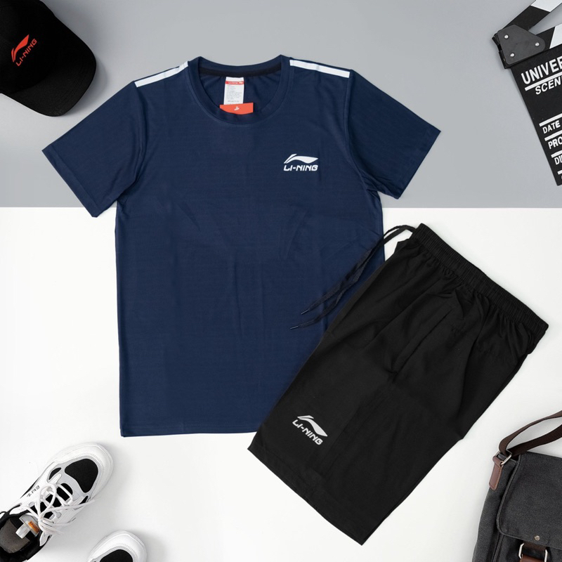 BỘ THỂ THAO NAM- ĐỒ BỘ NAM ÁO THÔNG HƠI QUẦN GIÓ THOÁNG MÁT Cinoman