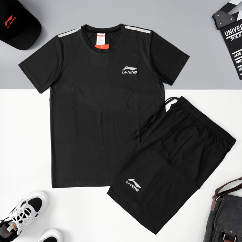 BỘ THỂ THAO NAM- ĐỒ BỘ NAM ÁO THÔNG HƠI QUẦN GIÓ THOÁNG MÁT Cinoman