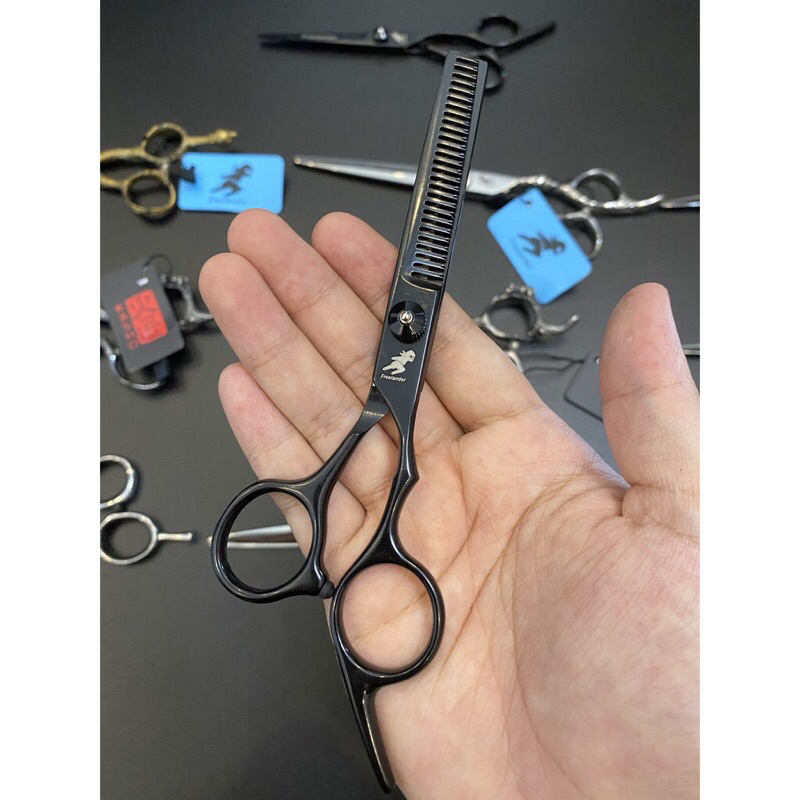 Kéo Cắt Tóc Freelander Đen Nhật Bản