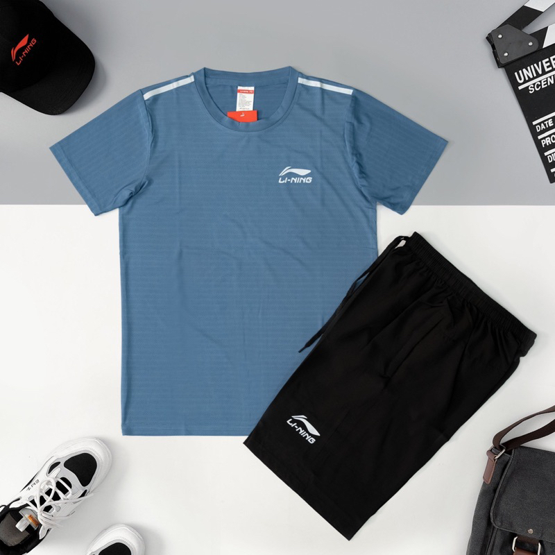 BỘ THỂ THAO NAM- ĐỒ BỘ NAM ÁO THÔNG HƠI QUẦN GIÓ THOÁNG MÁT Cinoman