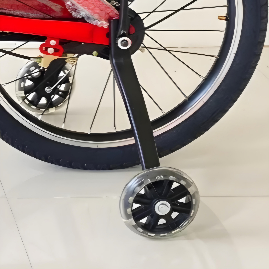 BÁNH PHỤ XE ĐẠP TRẺ EM, HÀNG CHÍNH HÃNG, ĐỦ CỠ 12-20 INCH, CÓ ĐÈN