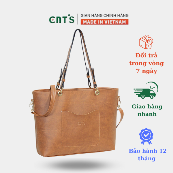 Túi xách nữ thời trang CNT TX42 cao cấp (Kèm ví)
