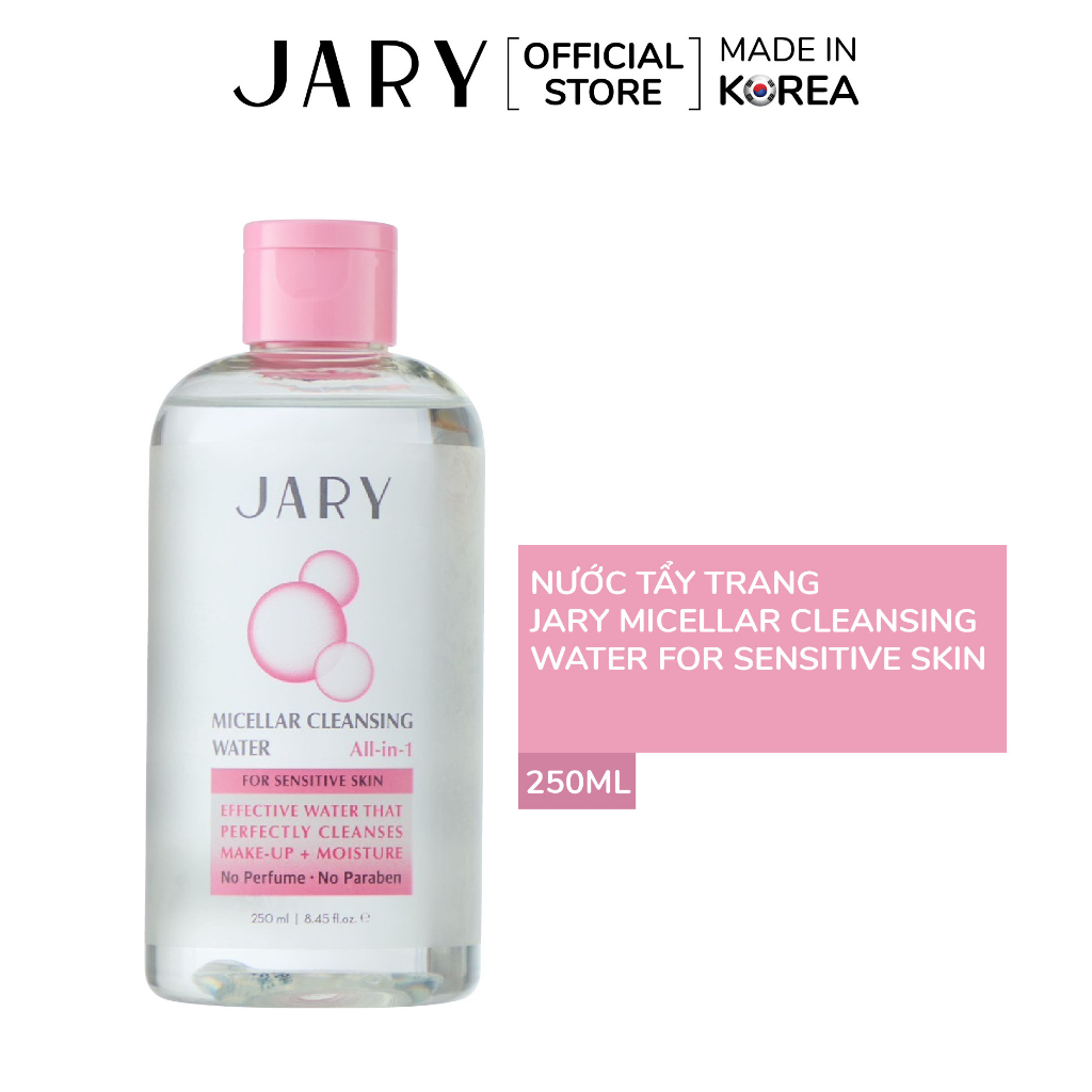 Nước Tẩy Trang Cho Da Nhạy Cảm Jary Micellar Cleansing Water For Sensitive