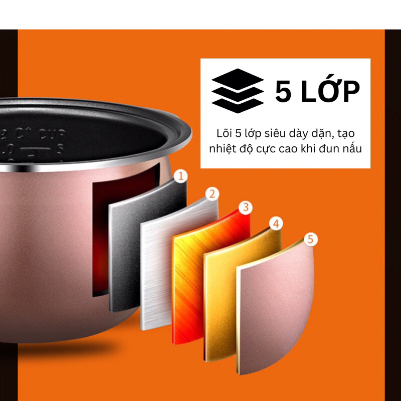 Nồi cơm điện Cuckoo HKS1028 | Công suất 500W | Bảo hành chính hãng 6 tháng