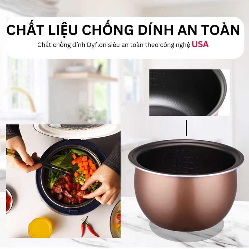 Nồi cơm điện Cuckoo HKS1028 | Công suất 500W | Bảo hành chính hãng 6 tháng