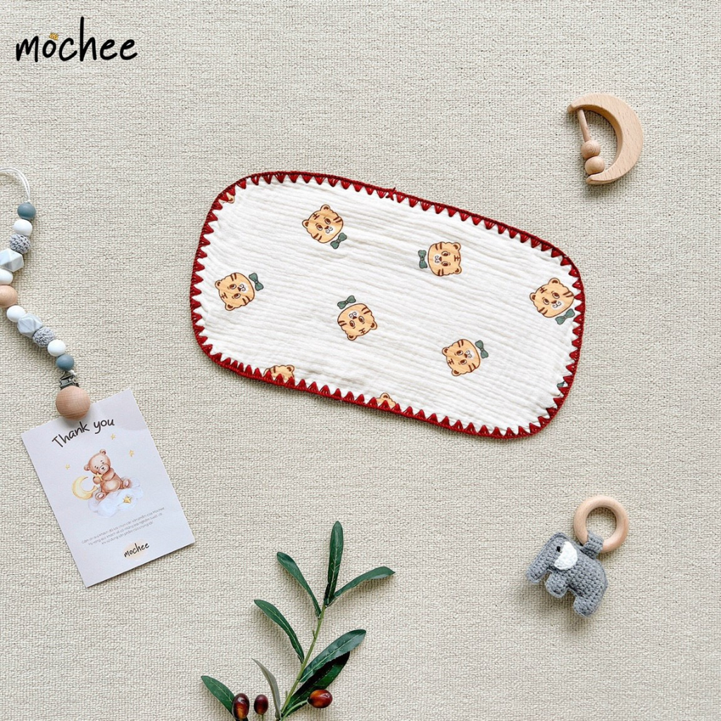 Lót thấm mồ hôi Mochee đủ họa tiết siêu cute cho bé