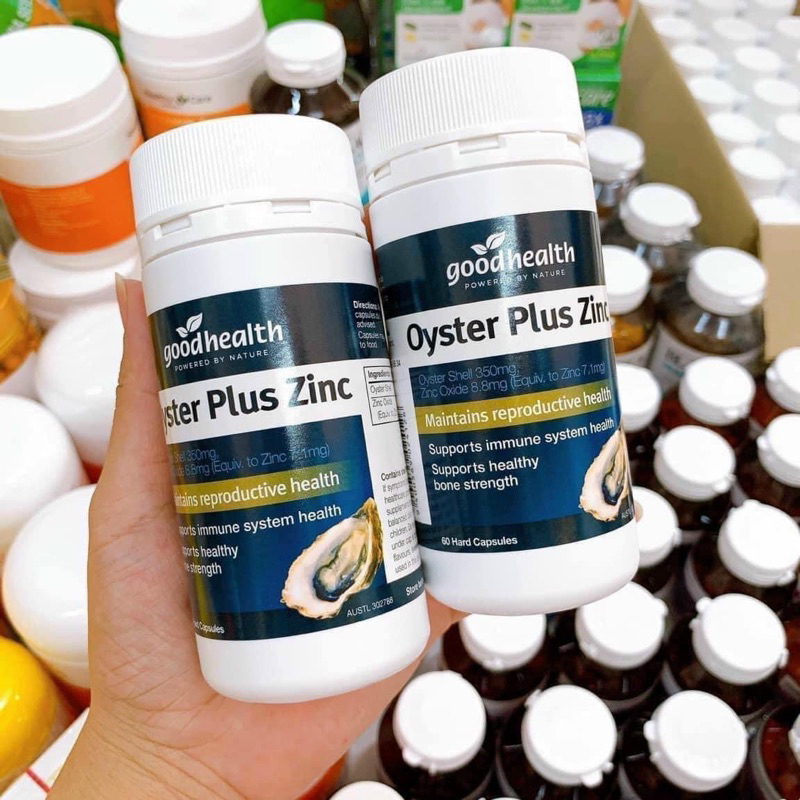 Tinh chất hàu Goodhealth Oyster Plus Zinc 60 viên Úc