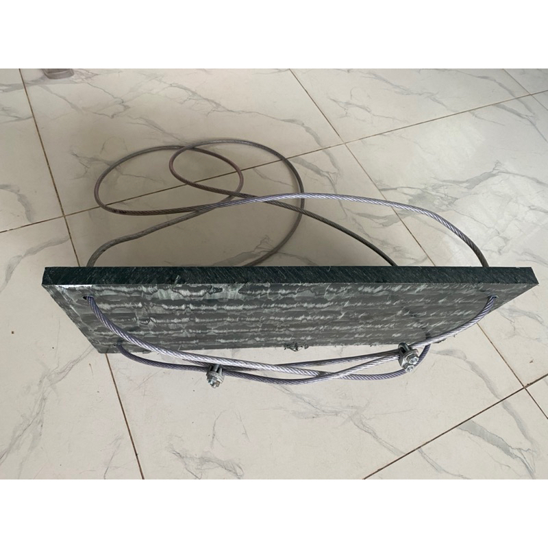 Ghế đu dây nhà cao tầng nhựa PE, dây cáp an toàn cao