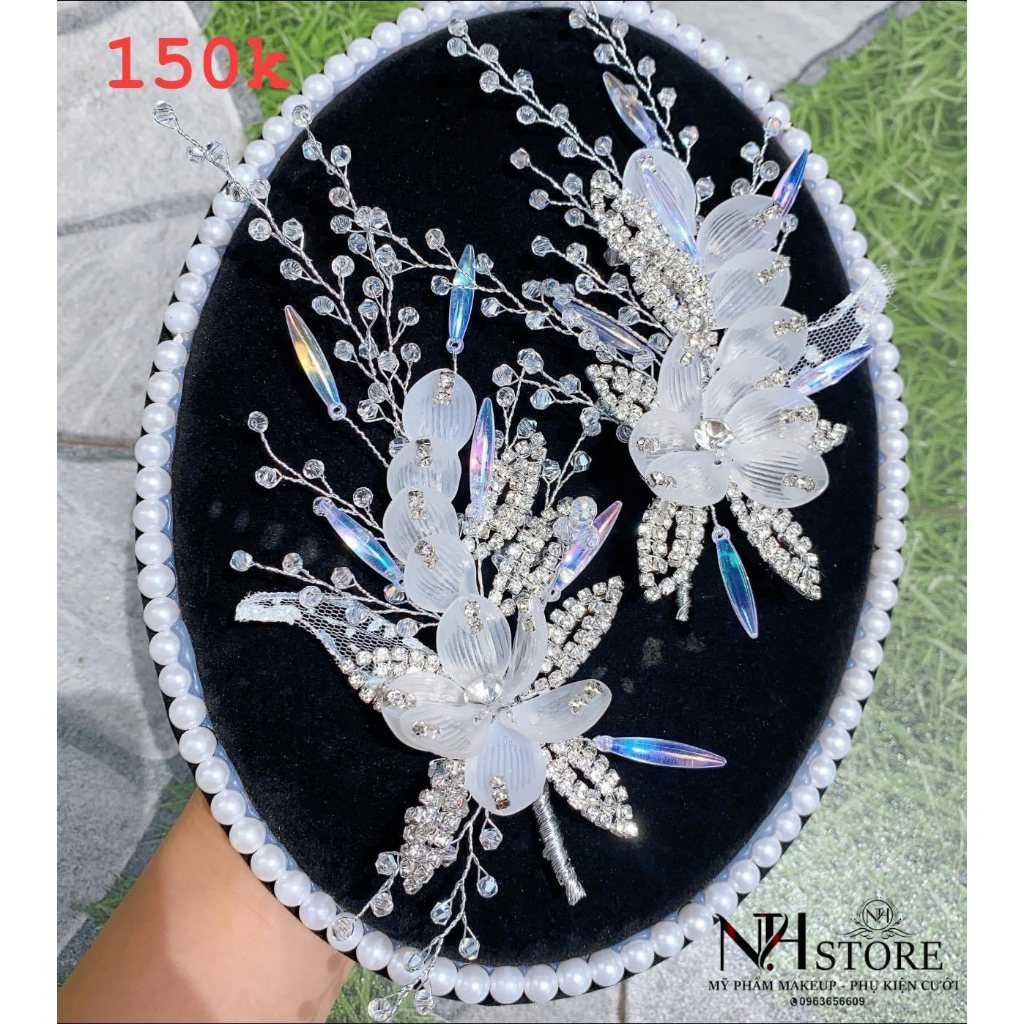 Mẫu Cài Tóc Cô Dâu, Cài Tóc Bà Sui