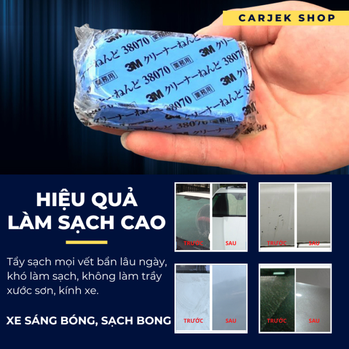 Đất Sét 3M Tẩy Bụi Sơn Làm Sạch Xe Ô Tô Tiện Dụng