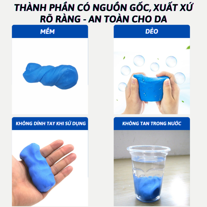 Đất Sét 3M Tẩy Bụi Sơn Làm Sạch Xe Ô Tô Tiện Dụng