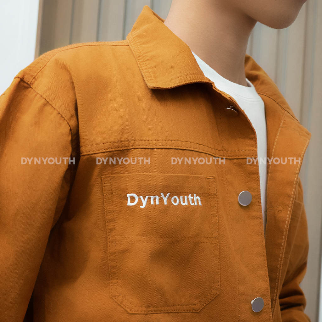 Áo khoác kaki nam DYNYOUTH form rộng hàn quốc nhiều màu siêu chất