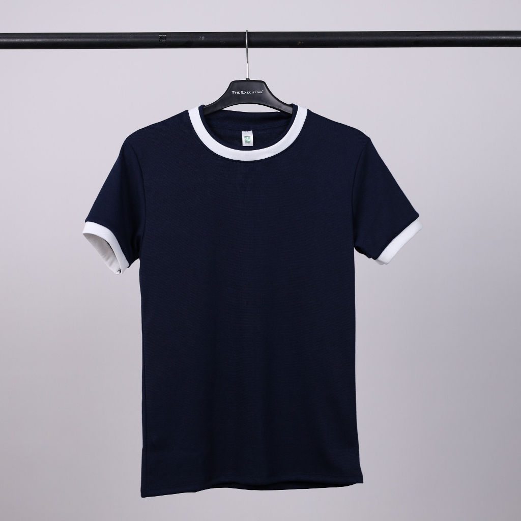Áo thun body Flo MenSwear version2 cao cấp phối viền cổ 2 lớp co giãn thoáng mát